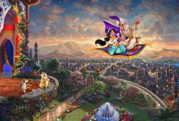 Werke von 150 Themen und Stilen Werke - Aladdin TK Disney